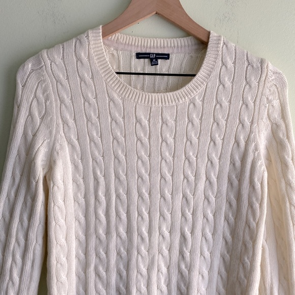 Gap Angora Blend Cable Sweater - Picture 2 of 5